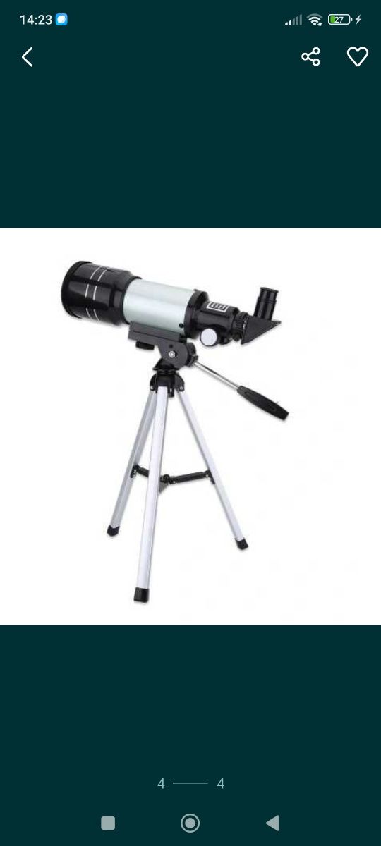 Teleskop astronomiczny F30070M