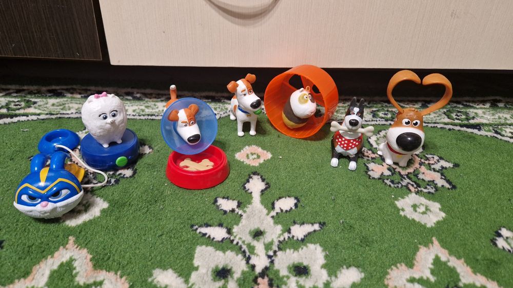 Игрушки McDonald's тайная жизнь домашних животных