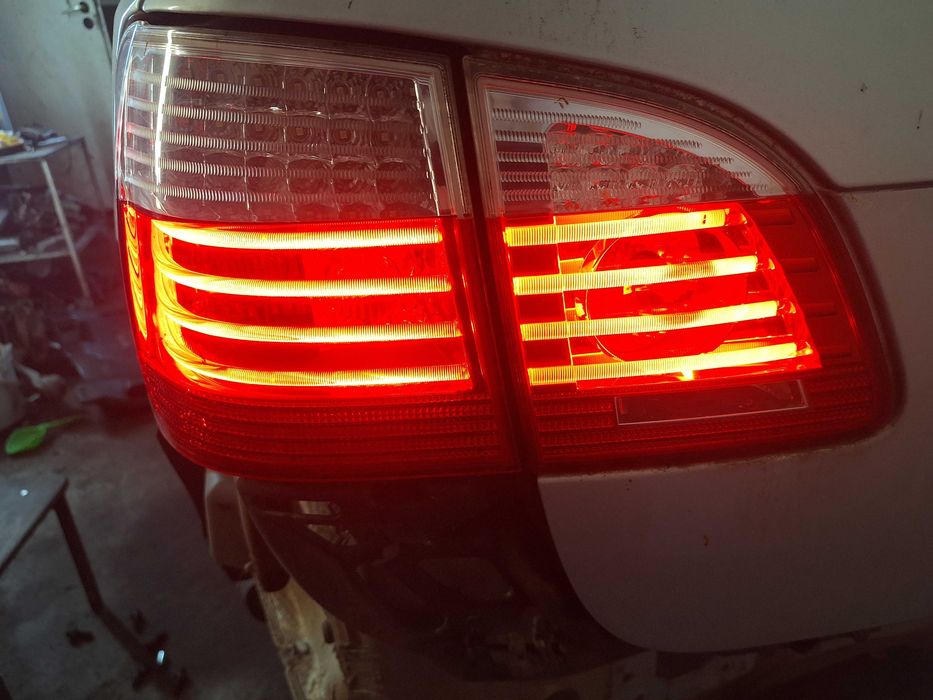 BMW E61 lampy tylne LED lift KOMPLET