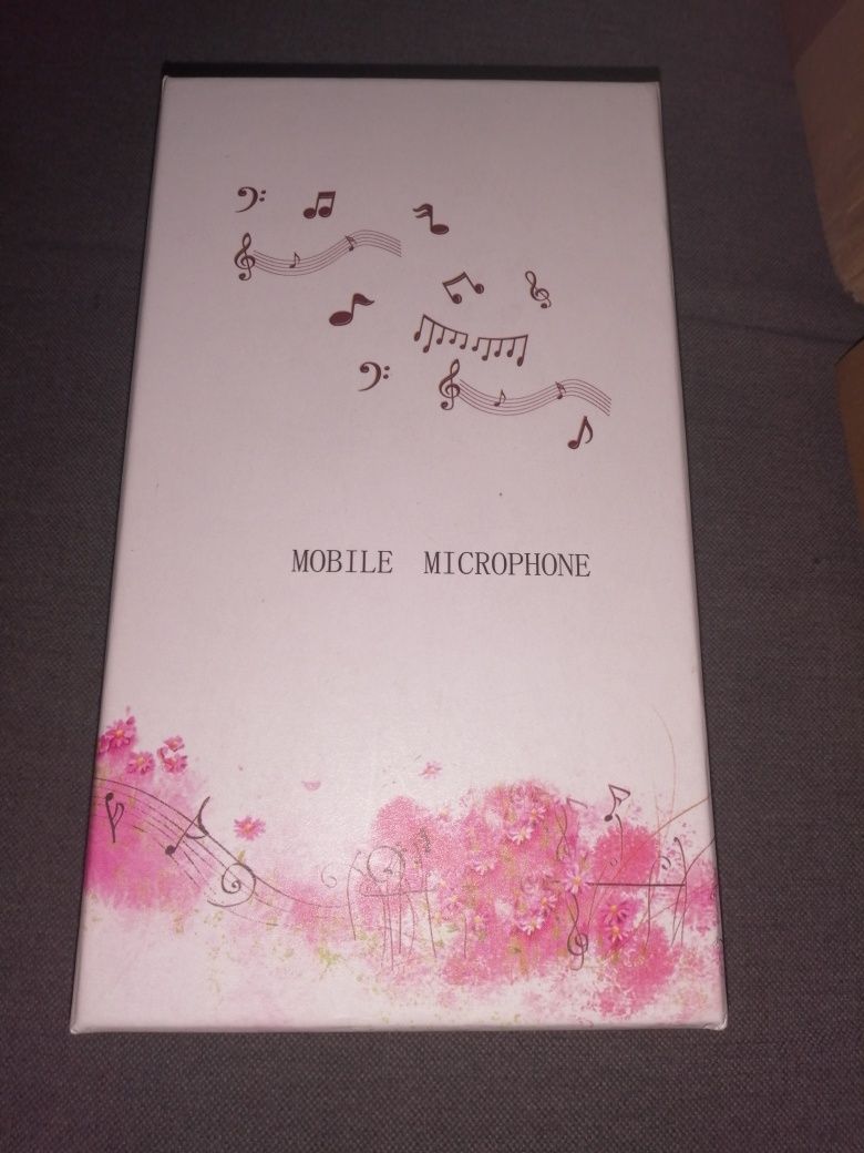 Microfone de mão