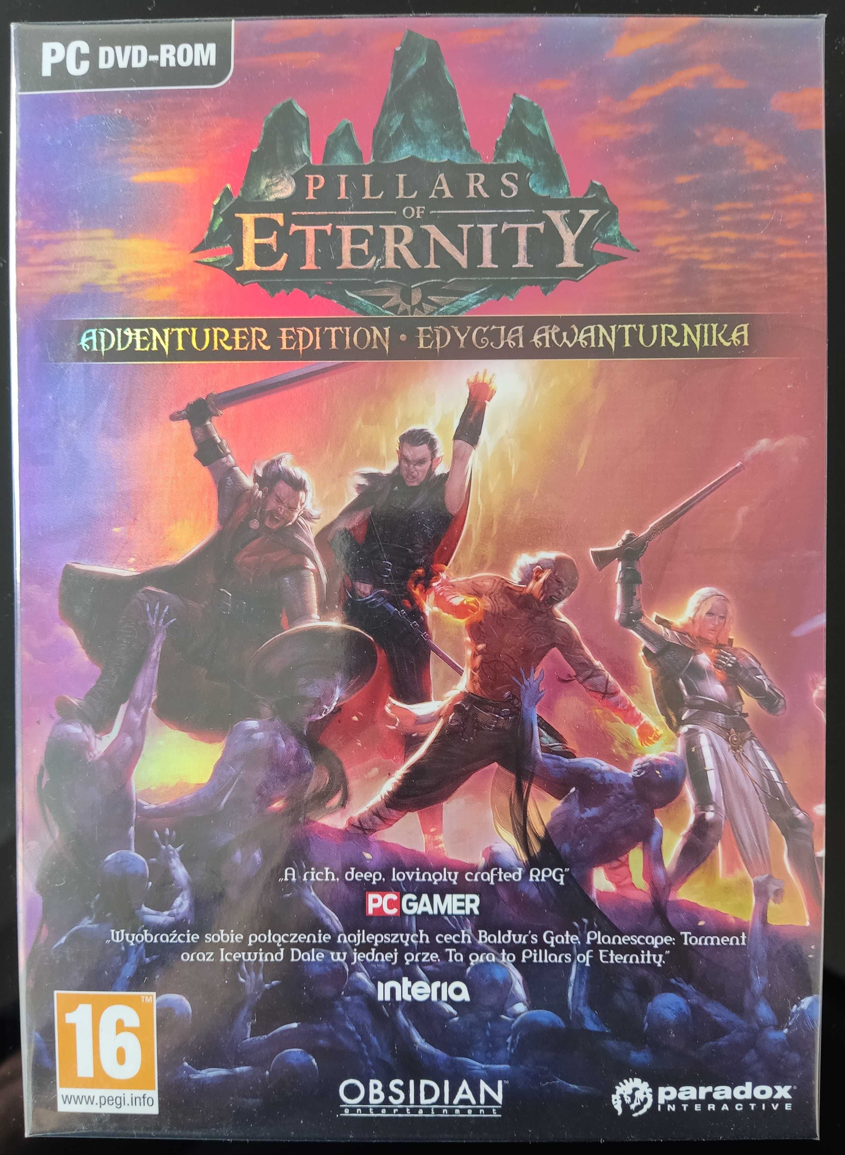 Pillars of Eternity - Edycja Awanturnika - Adventurer Edition - IDEAŁ!