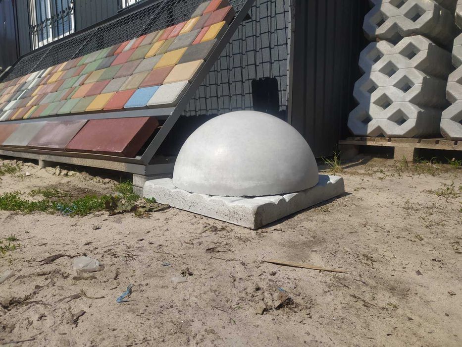 Полусфери бетонні , антипарковочні півкулі, обмежувач парковки.