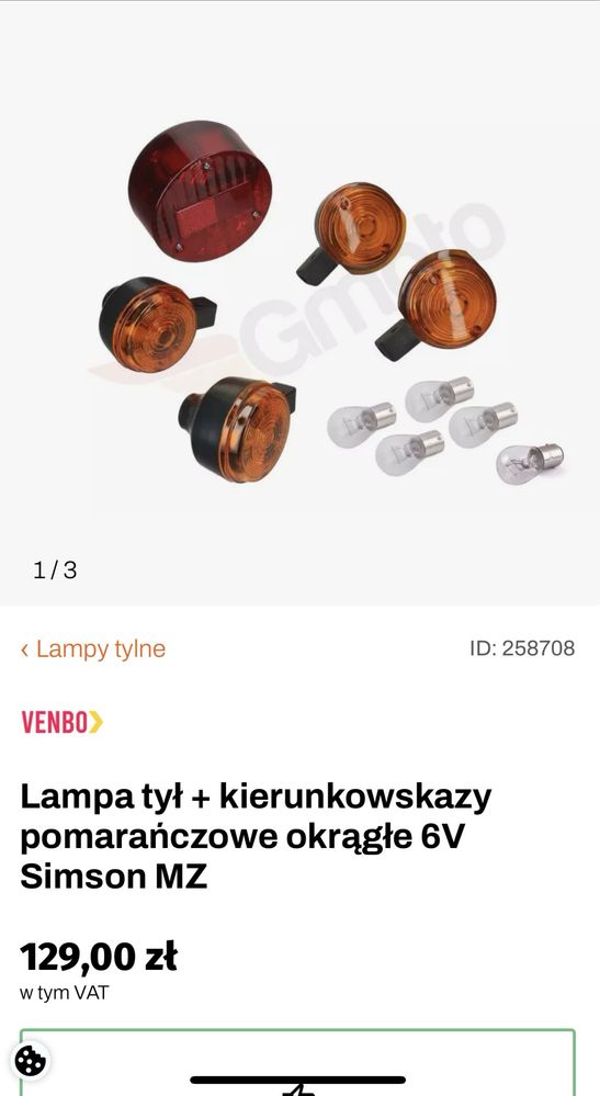 Nowe kierunkowskazy simson sr50, MZ
