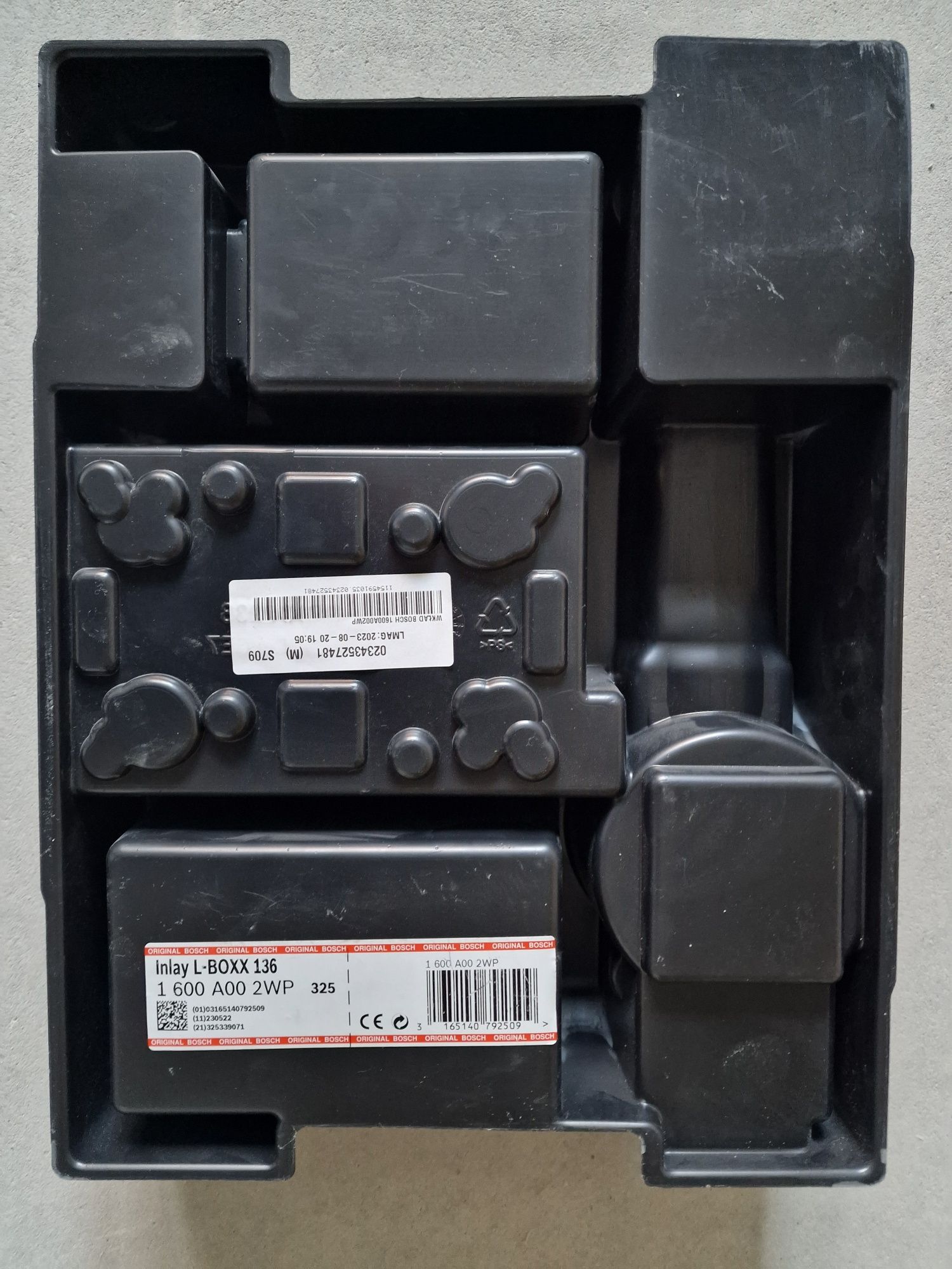 Wkład do walizki L-BOXX 136 do narzędzi wielofunkcyjnych GOP 18V