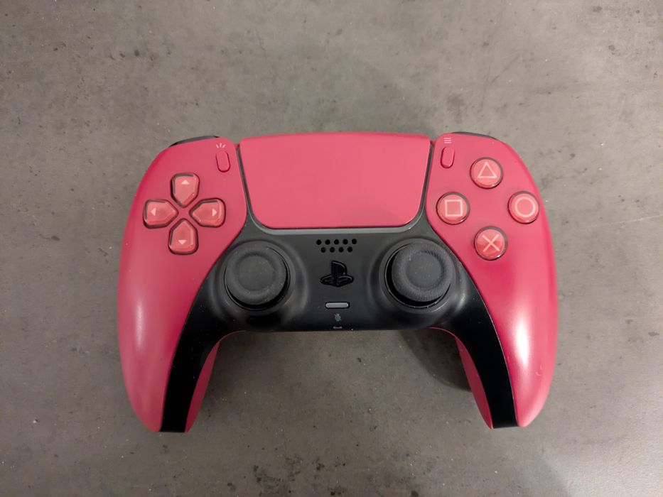 Kontroler Pad analogi TMR Sony PlayStation 5 PS5 Dualsense czerwony