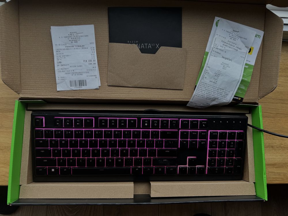 Klawiatuta RAZER ortana v3 X