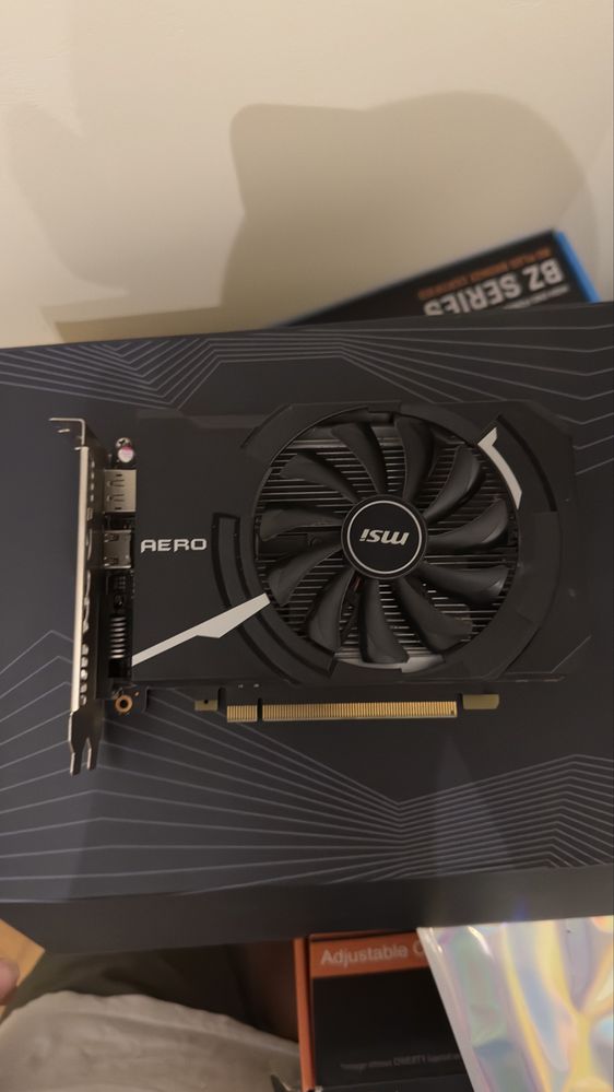 MSI Geforce GTX 1050 ti aero itx 4g ocv1