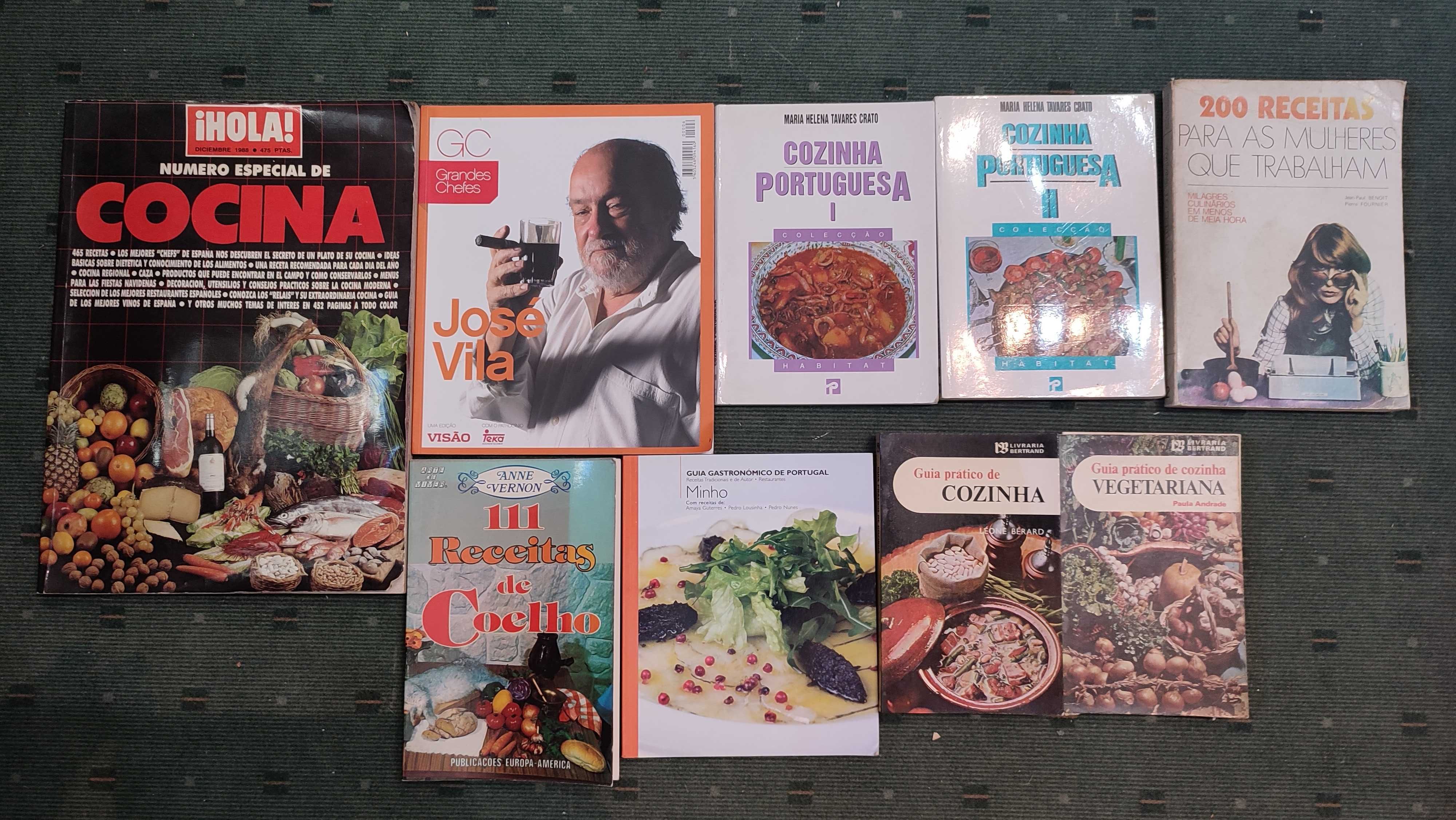 Lote 20 Livros de Culinária diversos