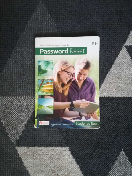 Password Reset język angielski podręcznik poziom B1+