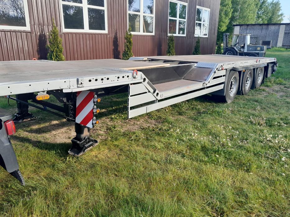 Niskopodwozie mega platforma laweta Schmitz