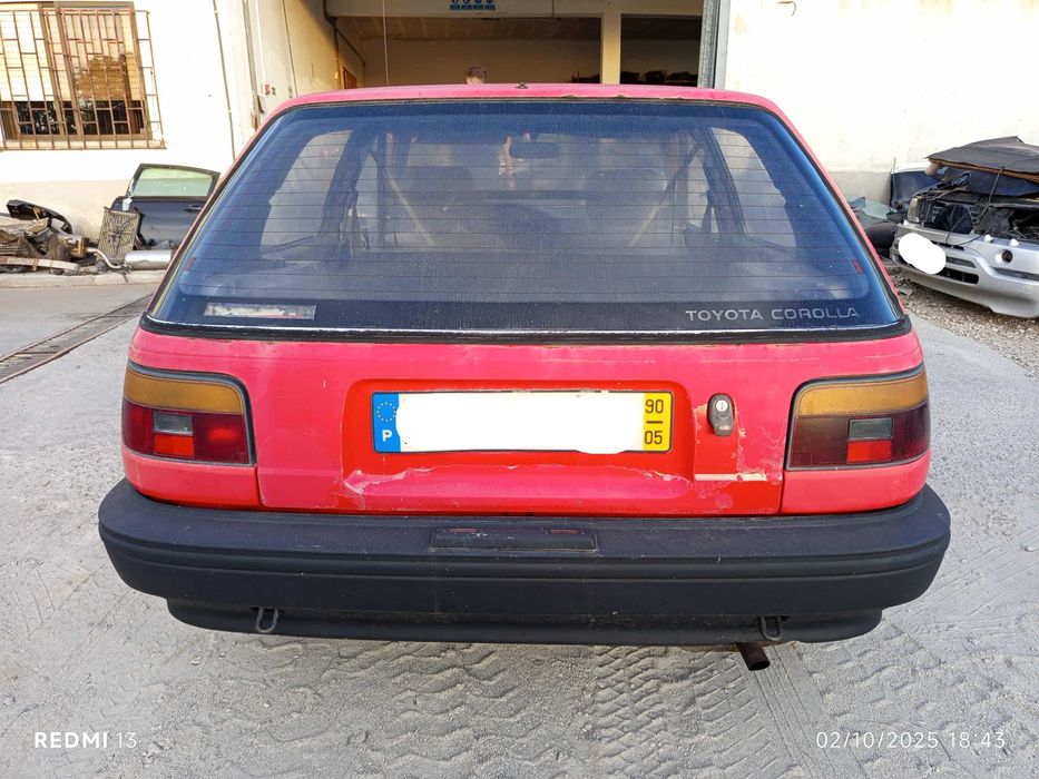 Para peças Toyota Corolla E90 1.8D ano 1990