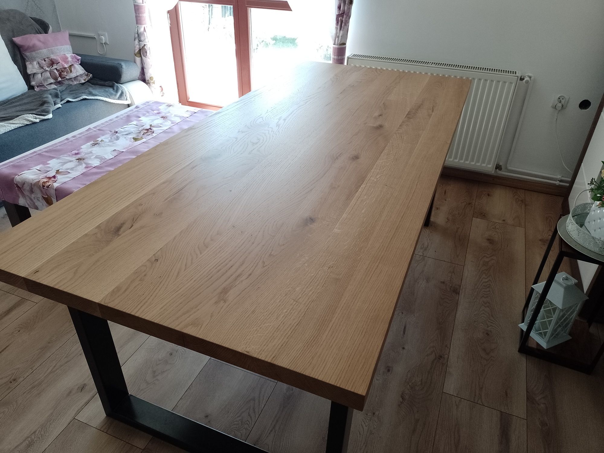 Stół drewniany dębowy loft