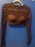 Adidas Monogram Crop Top