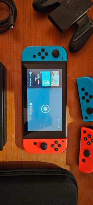Nintendo Switch desbloqueado 128GB