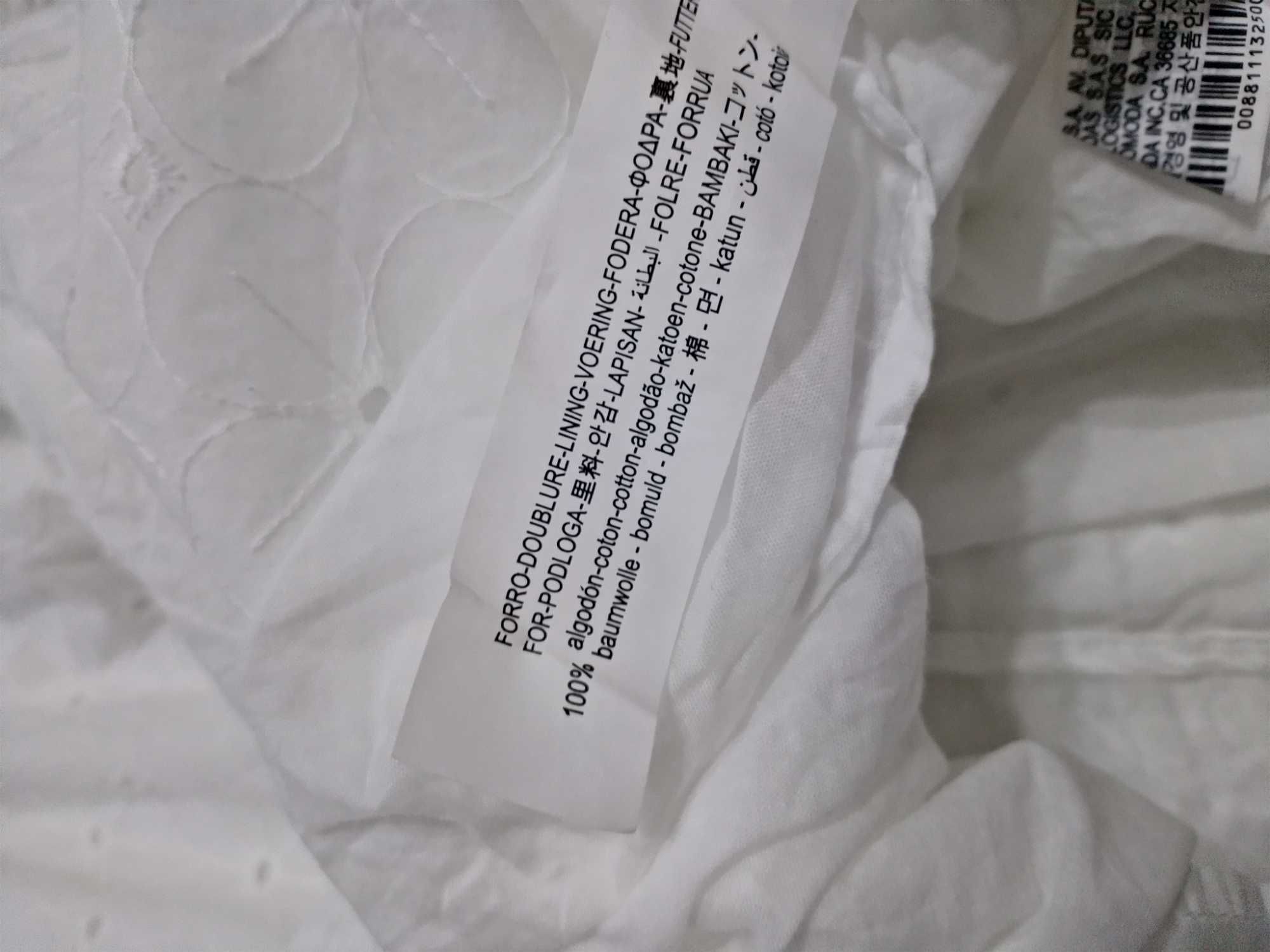Хлопковое макси платье прошва zara