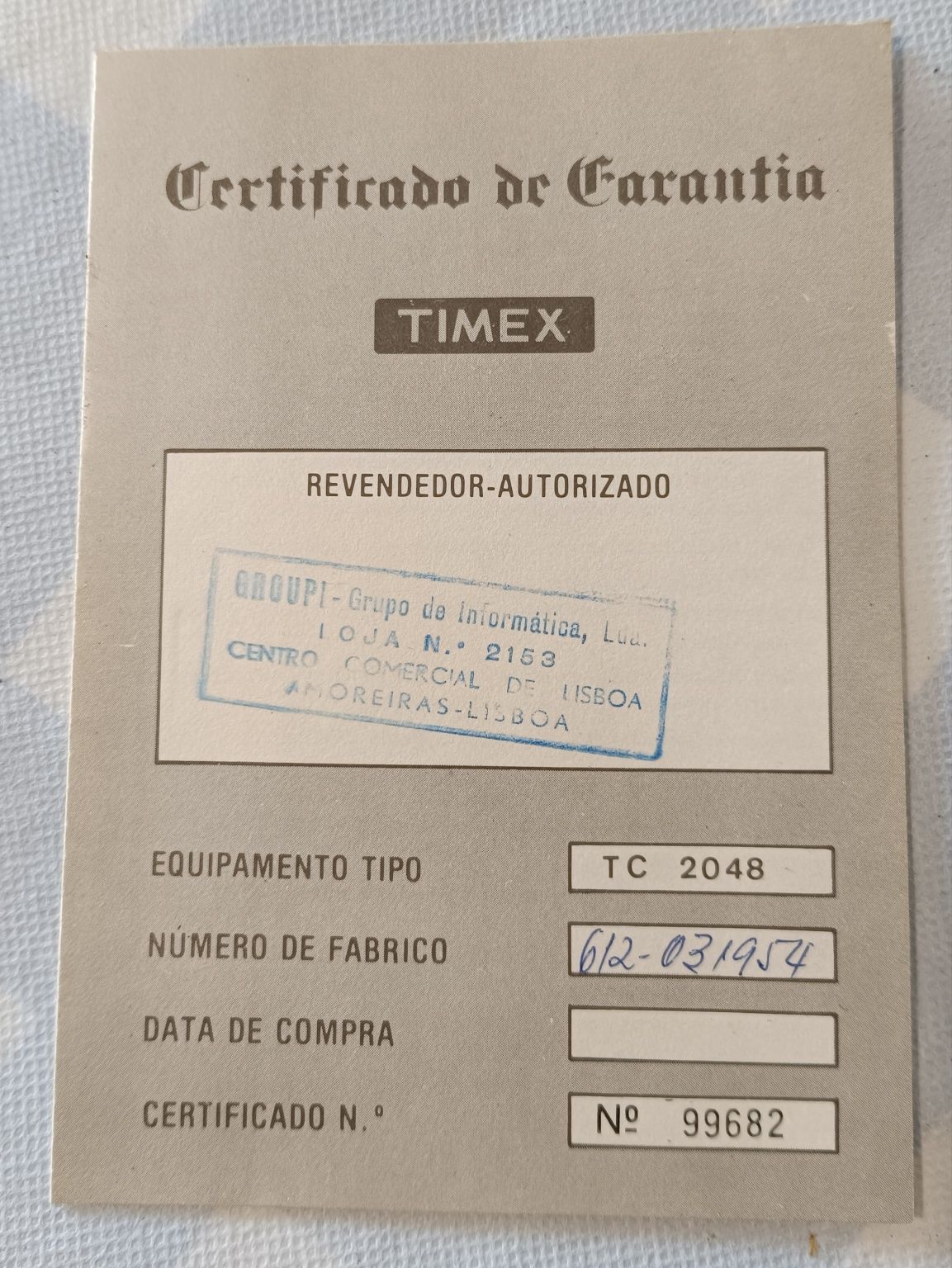 Timex 2048 anos 80