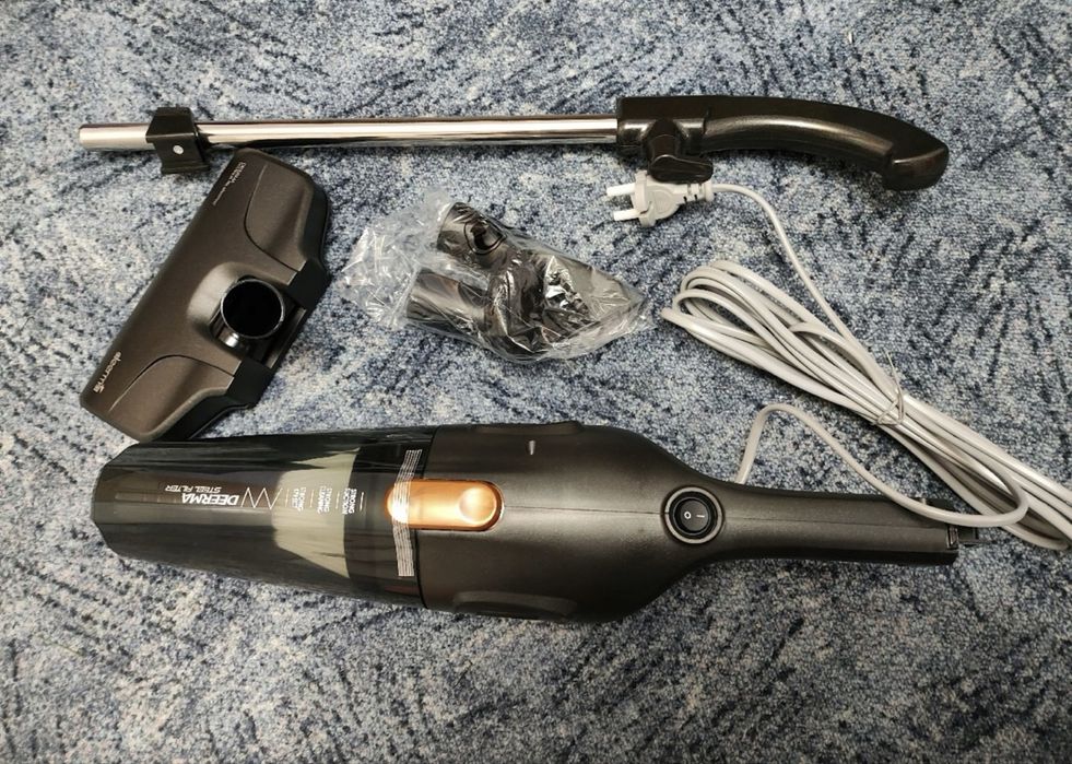 Odkurzacz pionowy 2w1 – 600W, przewodowy, lekki i wydajny