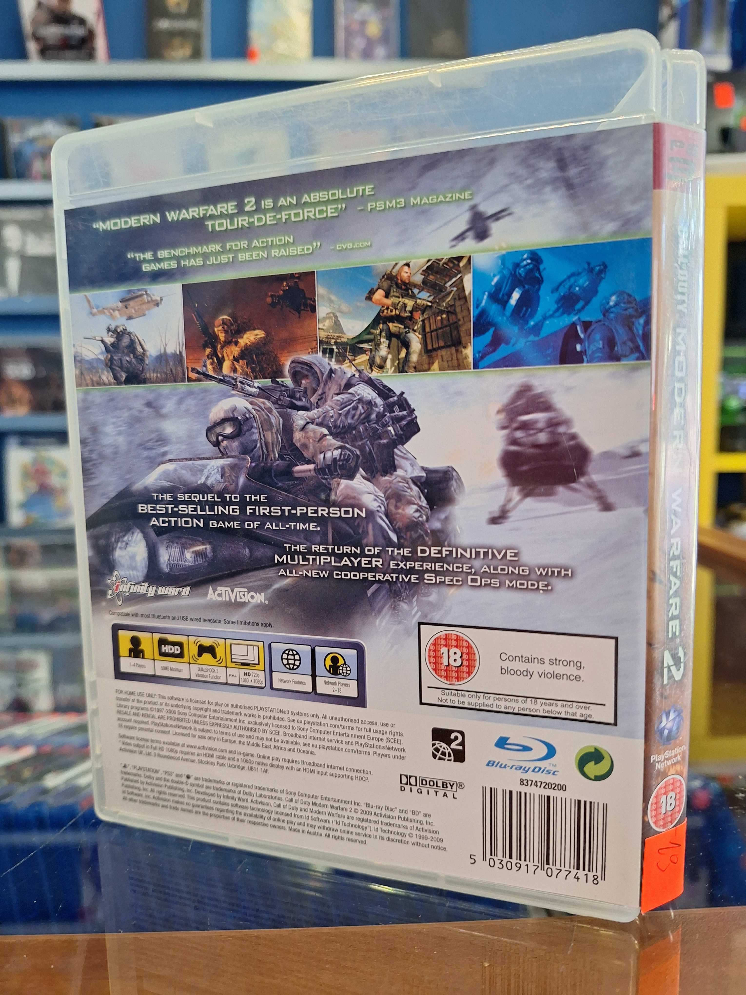 Call of Duty Modern Warfare 2 PS3, BDB, CentrunGrania