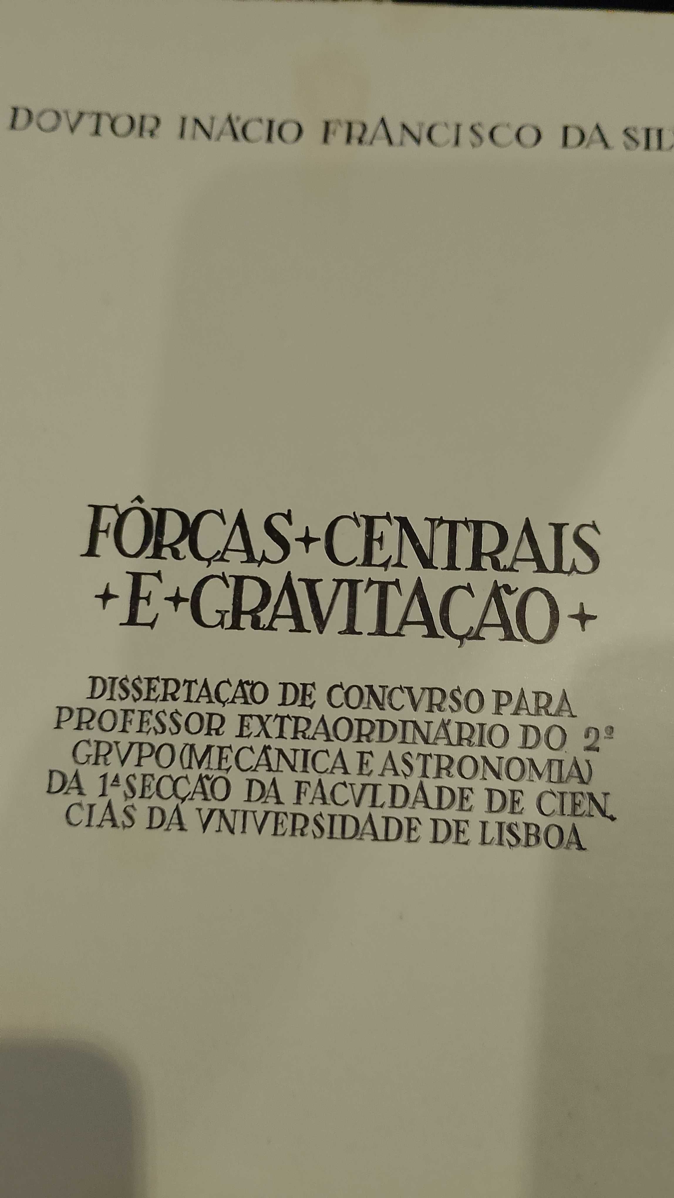 Forças Centrais e Gravitação "Dissertação" 1942