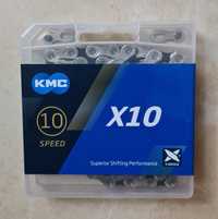 Łańcuch KMC X10 nowy