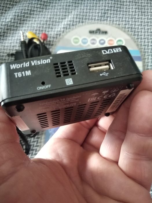 World Vision T61M цифровий тв т2 ресивер