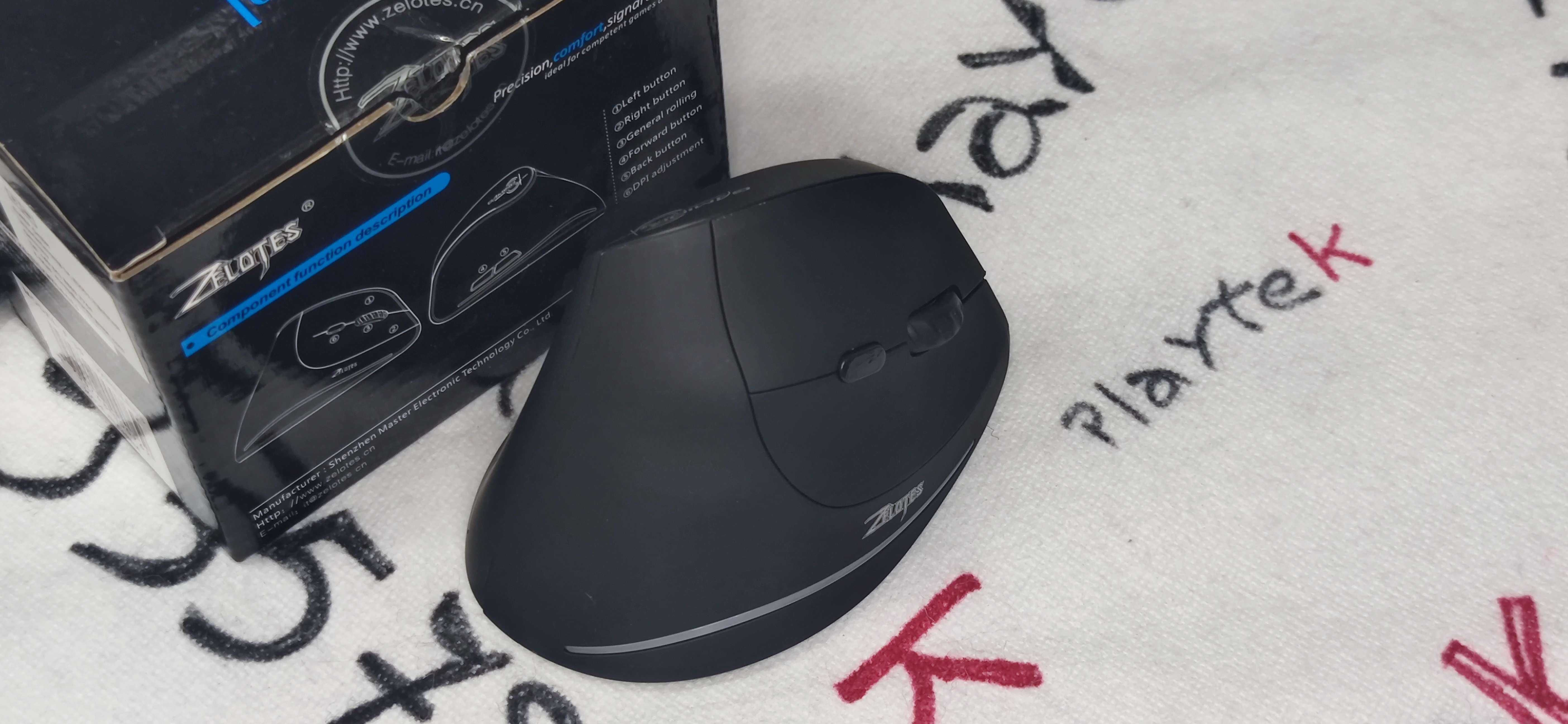 Rato Gaming Ergonómico sem fios – LED NOVO