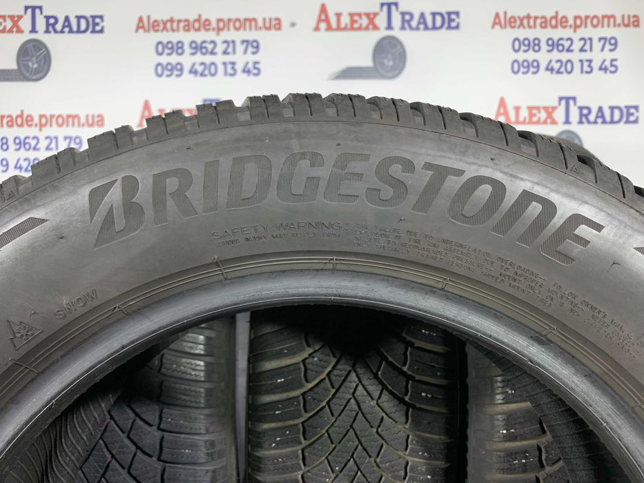 4 шт. 205/60 R16 Bridgestone Blizzak LM005 зимові шини б/у, 7 мм