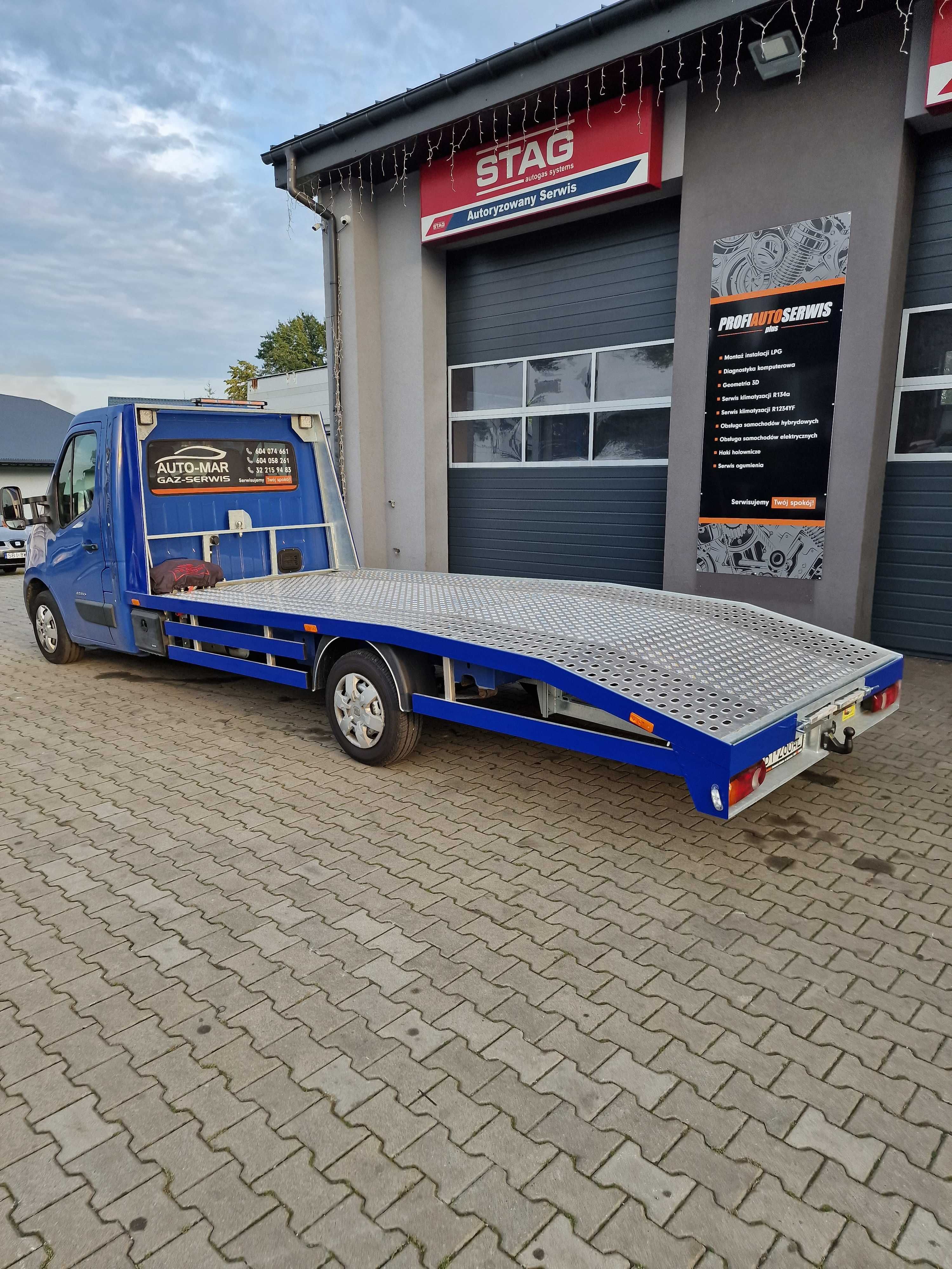 Wynajem / Wypożyczalnia Laweta / Autolaweta Renault Master / Transport