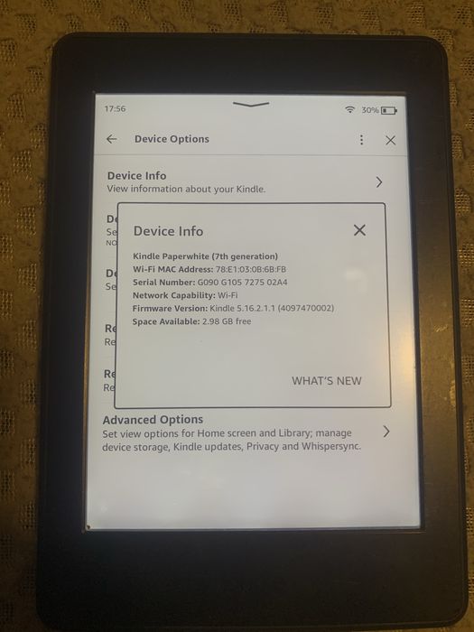 Czytnik ebooków Amazon kindle