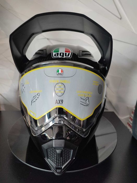 Kask AGV AX9 Glossy Carbon 'MS 'ML 'L Raty 0% Przecena!