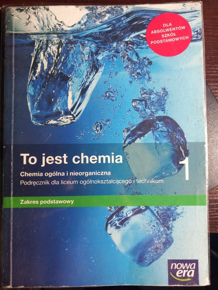 To jest chemia 1 podręcznik