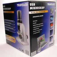 Mikroskop USB 10x - 60x - 200x do roślin , owadów , znaczków