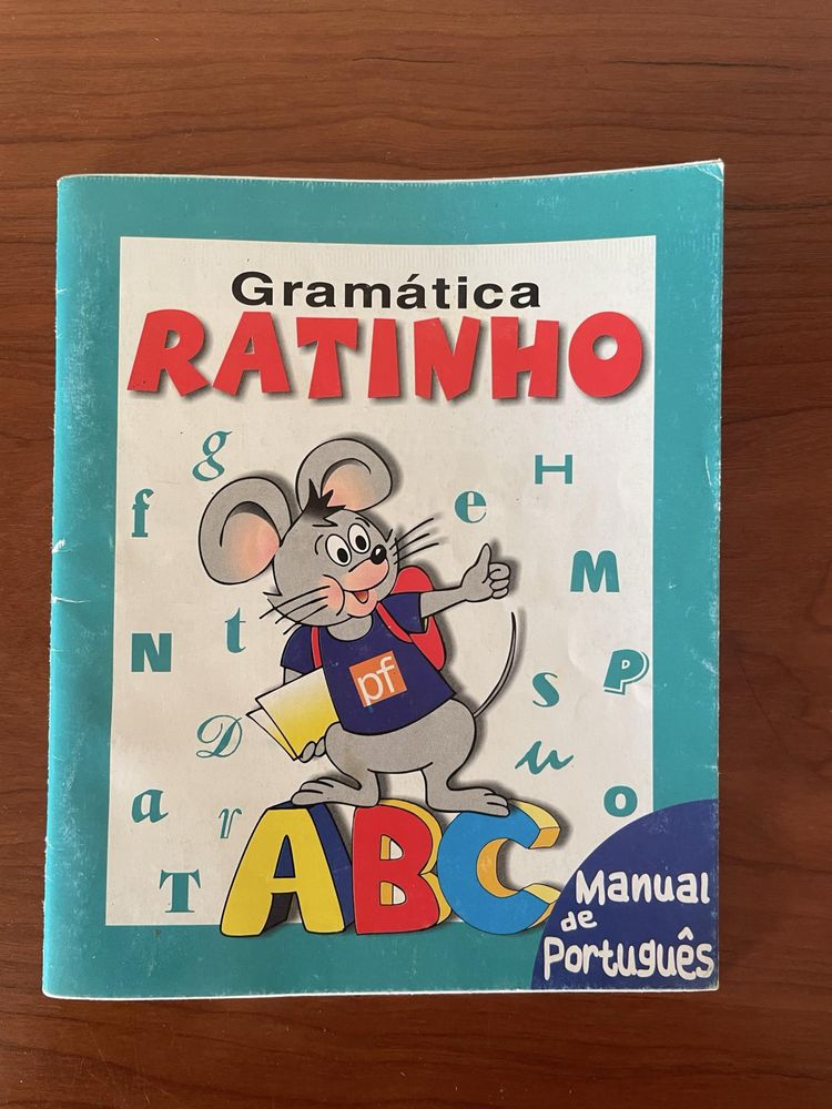 Livros antigos do Ratinho