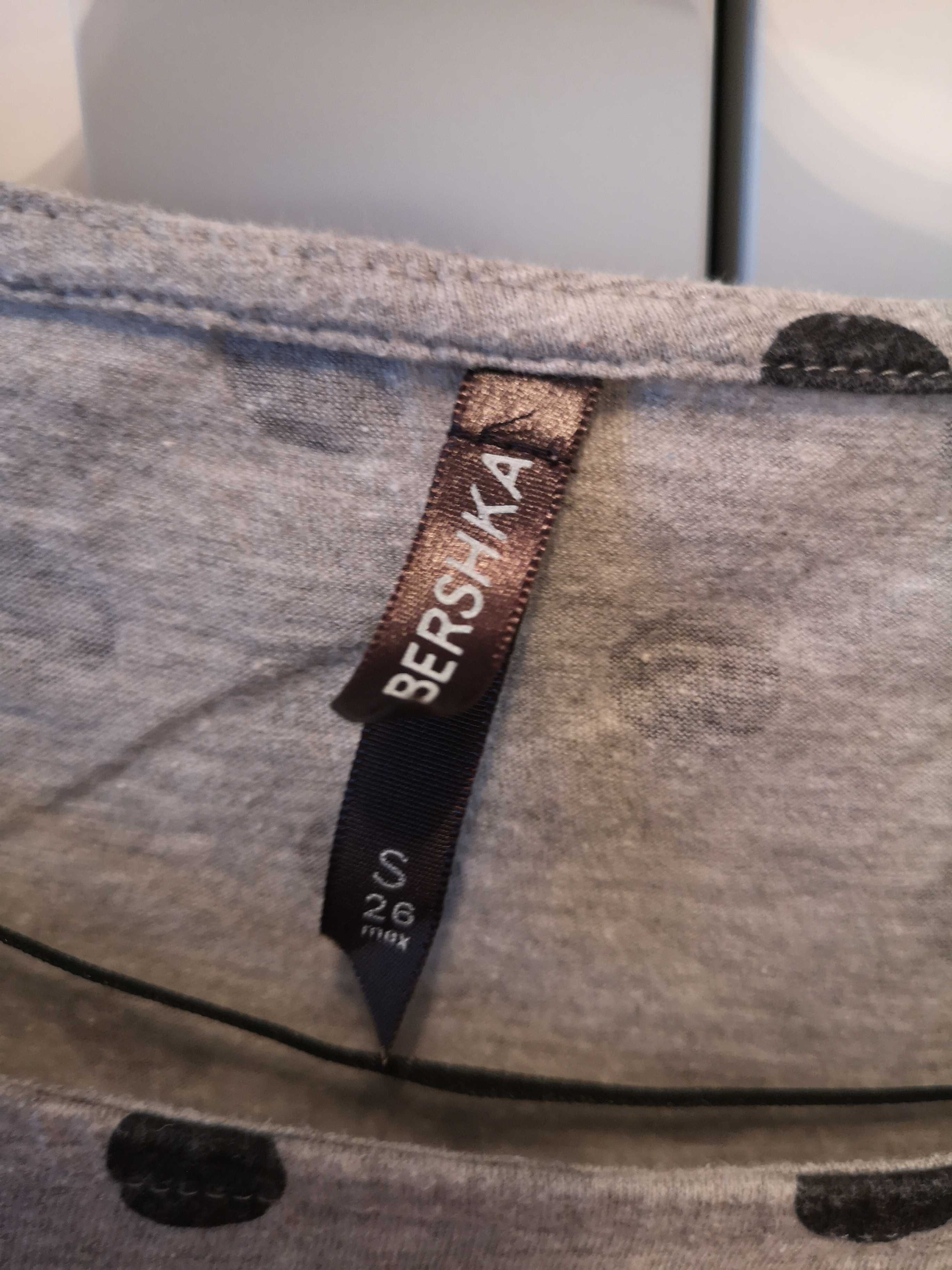 Bershka bluzka z topem w grochy r. 36/S