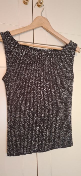 Blusa malha brilhante Tam 38