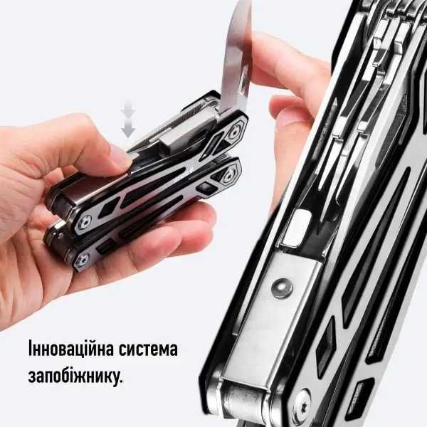 Мультитул 21 інструмент TitanForce UAD сталь 420 чохол і біти Гарантія