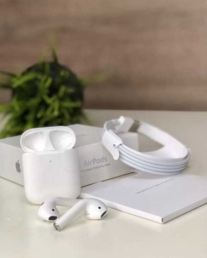 Бездротові навушники airpods 2 Lux якості!! + Чохол у Подарунок