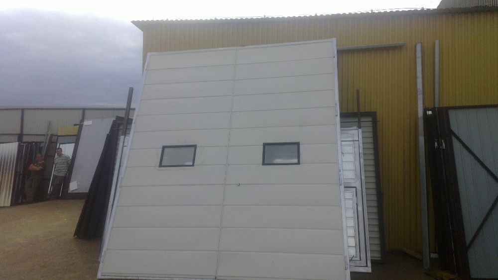 Brama dwuskrzydłowa brąz biały antracyt 200x200 Dostawa Gratis