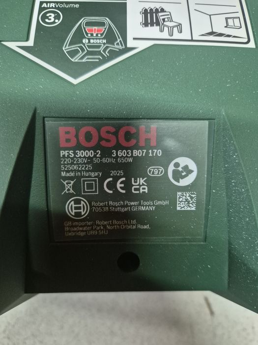 Bosch Pistolet Malarski PFS 3000-2