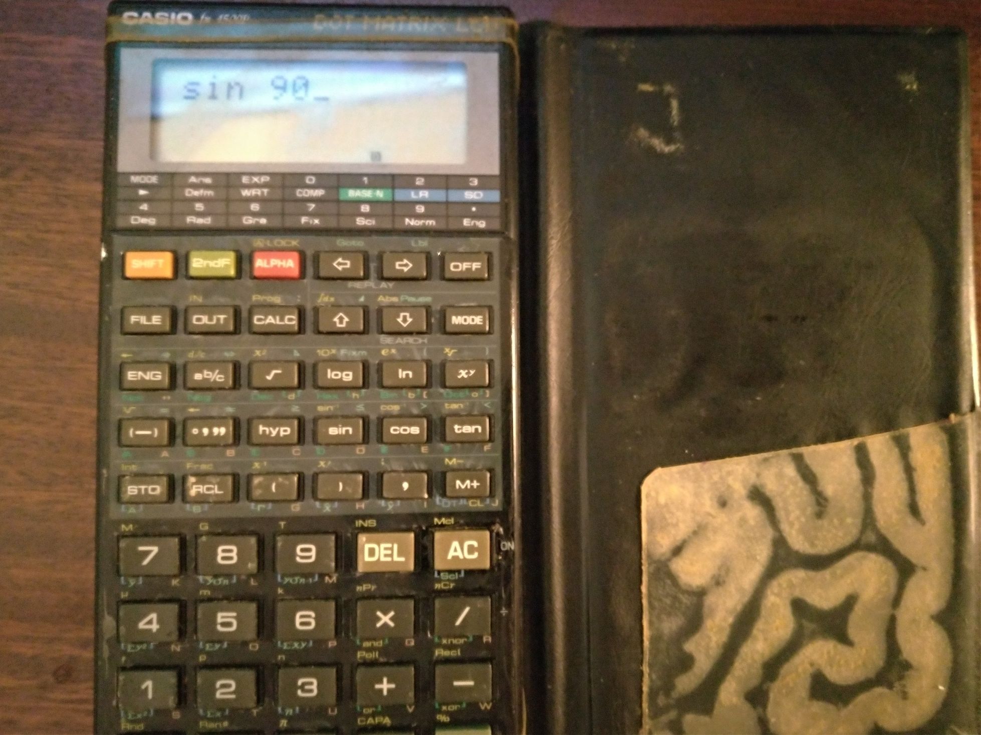 Calculadora cientifica Casio 4500p