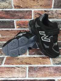 NEW BALANCE 90/60 кроссовки детские подростковые чёрные