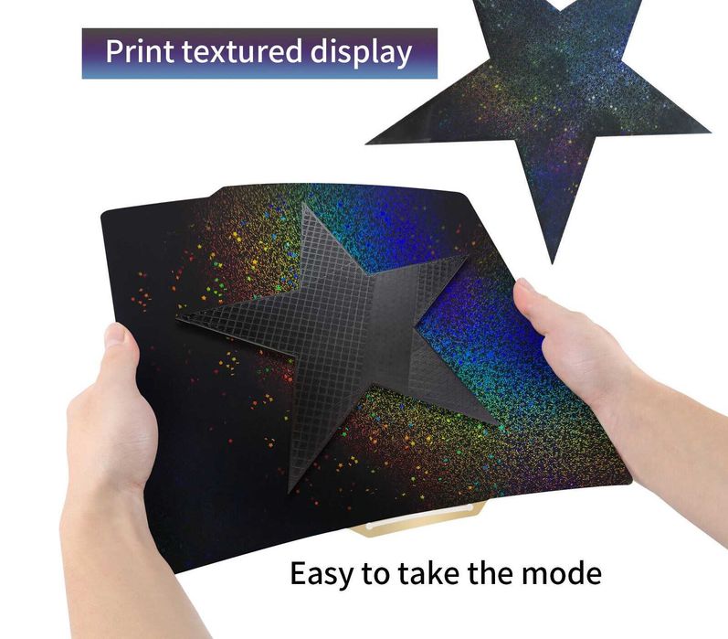 Сталевий килимок, накладка для 3д принтера Bambu Lab 2в1 PEY+PEI