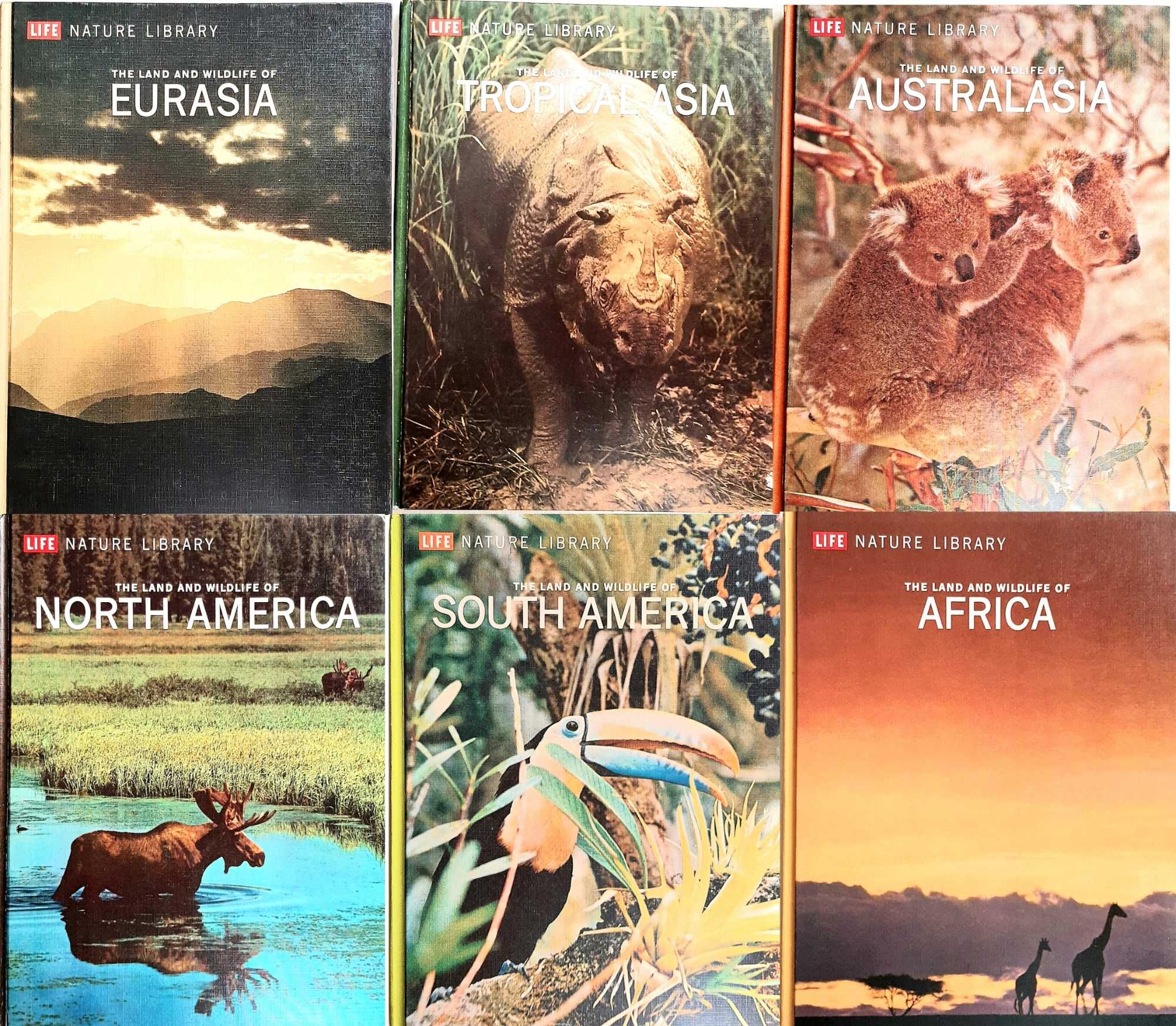 12 livros da revista Time Life Nature Library