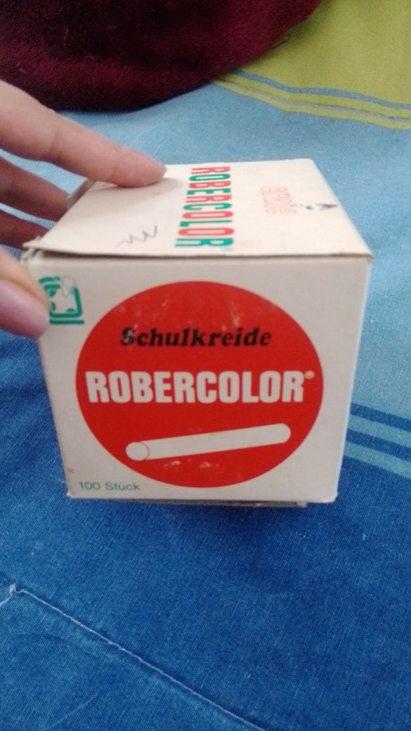 Caixa com Giz Anti-Po Branco