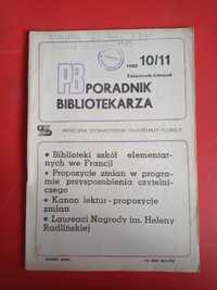 Poradnik Bibliotekarza, nr 10-11/1988, październik-listopad 1988