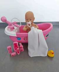Лялька Фіона з ванною рушникоком і душом (+ миючі засоби і качечечка)