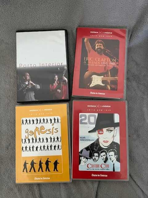 DVD's Musica em bom estado