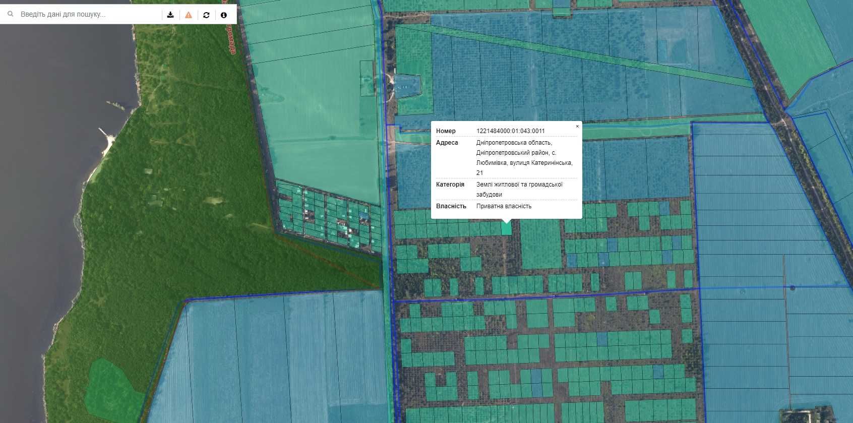 Продається земельна ділянка під будівництво в ж.б. селі Любимівка