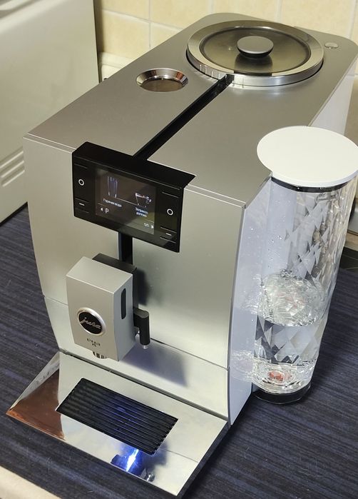 Jura Ena 8 Piano Silver White Кавомашина