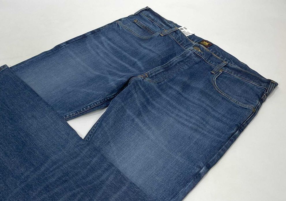 Spodnie męskie jeansy Lee Rider Worn From Raw W38 L34